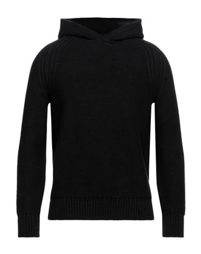 +39 Masq Man Sweater Black Size 44 Polyamide, Acrylic, Wool