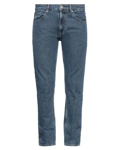 Tommy Jeans Man Jeans Blue Size 33w-32l Cotton, Elastane