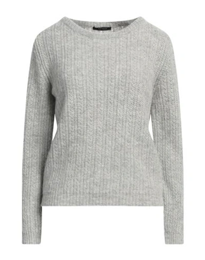 Bellwood Woman Sweater Grey Size S Alpaca Wool, Polyamide, Virgin Wool