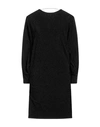 Gai Mattiolo Woman Mini Dress Black Size 10 Polyester, Viscose, Nylon, Elastane