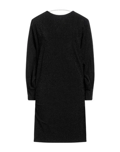 Gai Mattiolo Woman Mini Dress Black Size 8 Polyester, Viscose, Nylon, Elastane