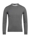 Drumohr Fine Knit Sweater In Grey