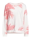 Juvia Woman Sweatshirt White Size L Cotton, Polyester