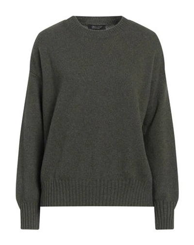 Aragona Woman Sweater Green Size 6 Cashmere