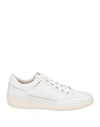 Geox Woman Sneakers White Size 8 Soft Leather