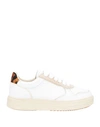 Blauer Woman Sneakers White Size 11 Soft Leather In White
