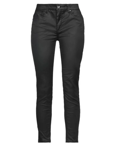 Fracomina Woman Pants Black Size 29 Cotton, Polyester, Elastane