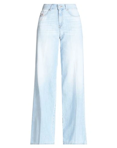 Diesel 1978 D-akemi 068es Bootcut And Flare Jeans Woman Denim Pants Blue Size 30w-32l Cotton