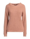 Bellwood Woman Sweater Antique Rose Size M Mohair Wool, Acrylic, Polyamide, Polyester In Pink