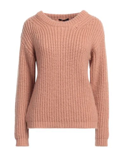 Bellwood Woman Sweater Antique Rose Size M Mohair Wool, Acrylic, Polyamide, Polyester In Pink