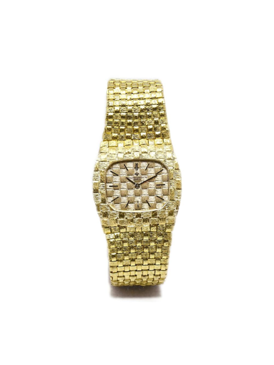 Pre-owned Vacheron Constantin 1980-1990  Mesh Doll 32mm In Gold