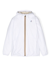 K-way Le Vrai 3.0 Claude Hooded Jacket In Neutrals