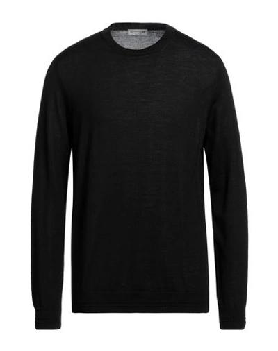 Daniele Alessandrini Homme Man Sweater Midnight Blue Size 44 Acrylic, Wool In Black