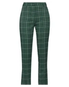 Liu •jo Woman Pants Green Size 4 Polyester, Viscose, Elastane, Metallic Fiber In Green
