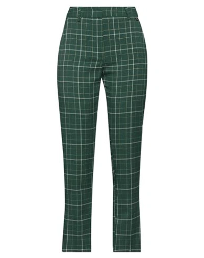 Liu •jo Woman Pants Green Size 6 Polyester, Viscose, Elastane, Metallic Fiber