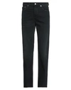 Sandro Man Denim Pants Black Size 35 Cotton In Black