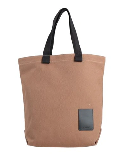 Il Bisonte Woman Handbag Light Brown Size - Textile Fibers, Soft Leather In Beige