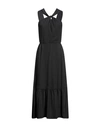 Fly Girl Woman Midi Dress Black Size L Polyester
