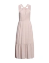 Fly Girl Woman Midi Dress Blush Size S Polyester In Pink