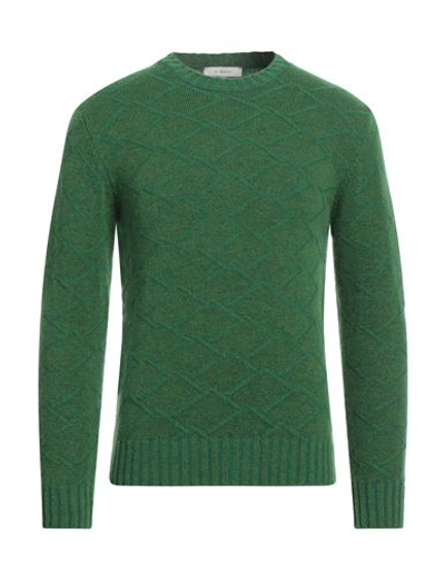 Diktat Man Sweater Green Size Xl Wool, Acrylic, Polyamide, Elastane In Green