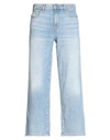 DIESEL DIESEL 2000 WIDEE 0AJAT BOOTCUT AND FLARE JEANS WOMAN JEANS BLUE SIZE 28W-32L COTTON, ELASTANE