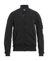 C.p. Company Cp Company Nycra R Bomber Jacket With Lens In Black