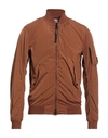 C.p. Company C. P. Company Man Jacket Rust Size 36 Polyamide, Elastane In Red