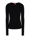 Diesel M-peris Cut-out Knitted Top In Black