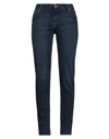 Trussardi Woman Jeans Blue Size 27 Cotton, Elastane In Blue