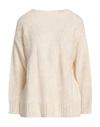 Caractere Caractère Woman Sweater Ivory Size 1 Acrylic, Polyamide, Wool, Viscose In White