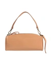 Corsia Woman Shoulder Bag Camel Size - Soft Leather In Beige