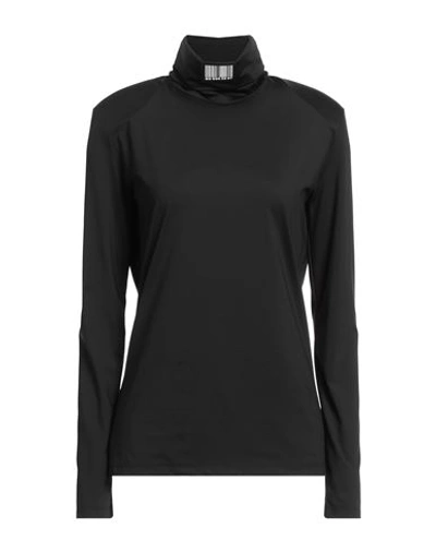 Vtmnts Man T-shirt Black Size Xl Polyamide, Elastane In Black