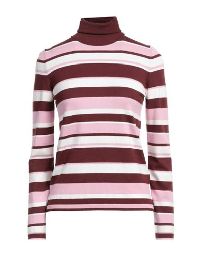 I Blues Woman Turtleneck Plum Size Xl Viscose, Polyester In Purple