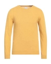 Stilosophy Man Sweater Ocher Size M Wool, Viscose, Polyamide, Cashmere In Yellow