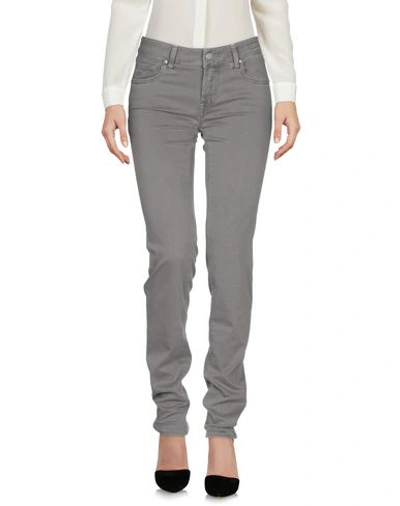 Jacob Cohёn Woman Pants Grey Size 28 Cotton, Modal, Elastane