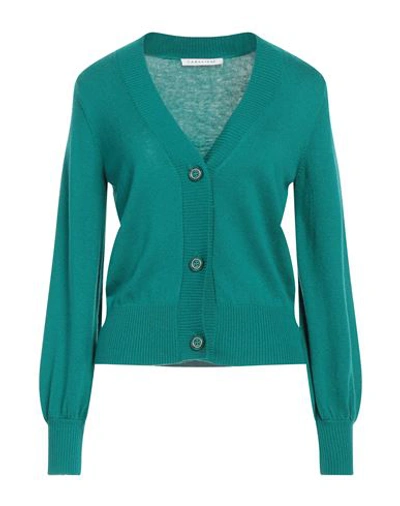 Caractere Caractère Woman Cardigan Light Green Size S Acrylic, Polyamide, Viscose, Cashmere