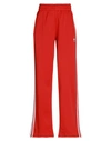ADIDAS ORIGINALS ADIDAS ORIGINALS SST TP WOMAN PANTS RED SIZE 0 RECYCLED POLYESTER