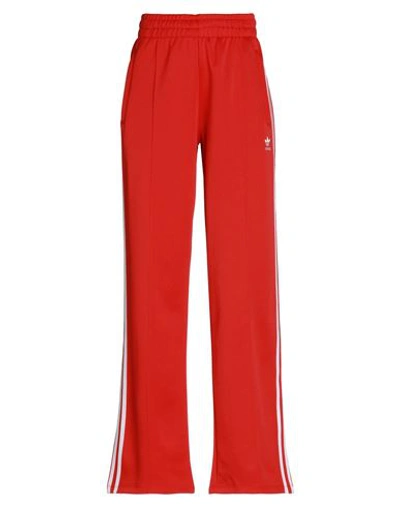 Adidas Originals Womens  Sst Classic Track Pants In Red/white