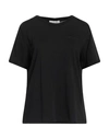 Trussardi Woman T-shirt Black Size Xl Cotton