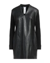 Wolford Woman Mini Dress Black Size M Polyester, Elastane, Virgin Wool, Cotton, Polyurethane Coated