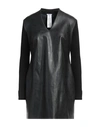 Wolford Woman Mini Dress Black Size S Polyester, Elastane, Virgin Wool, Cotton, Polyurethane Coated In Black