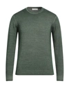 Diktat Man Sweater Green Size Xl Wool
