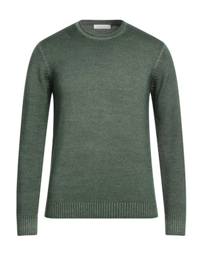 Diktat Man Sweater Green Size Xl Wool In Green