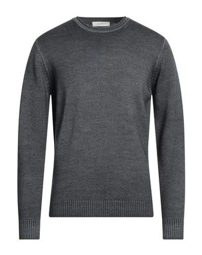 Diktat Man Sweater Navy Blue Size L Wool
