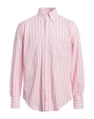 Caliban Man Shirt Pink Size 16 Cotton