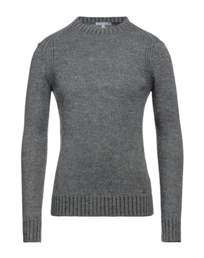 Bl.11  Block Eleven Bl.11 Block Eleven Man Sweater Light Grey Size L Acrylic, Wool, Nylon