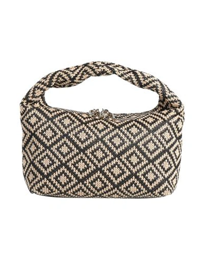 Furla Woman Handbag Beige Size - Textile Fibers