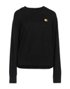Maison Kitsuné Black Fox Head Sweatshirt In Black
