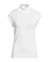 Vtmnts Man T-shirt White Size Xl Viscose, Elastane In White