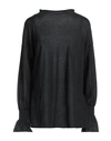 Wolford Woman Turtleneck Black Size L Cashmere